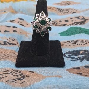 Avon Cocktail Ring Sz 8